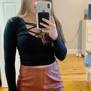 Black Long Sleeve Tee